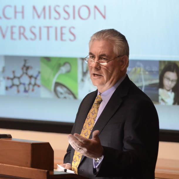 Rex Tillerson at 2011 Forum on the Research Mission of Universities