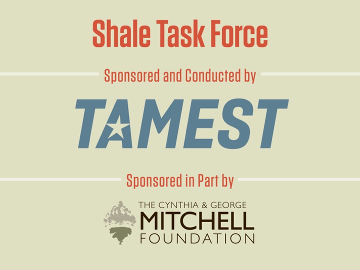 TAMEST Shale Task Force Sponsor Logo