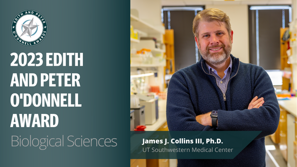 2023 O’Donnell Award in Biological Sciences: James J. Collins III, Ph.D.