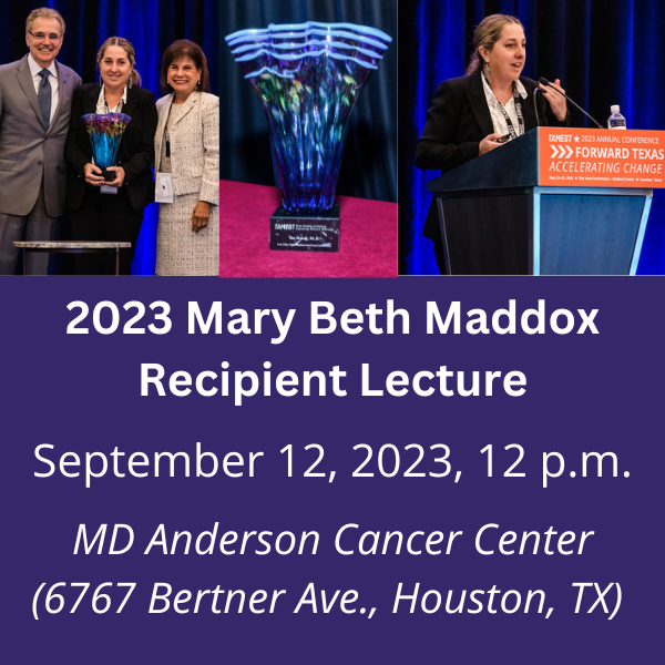 2024 Mary Beth Maddox Award and Lectureship