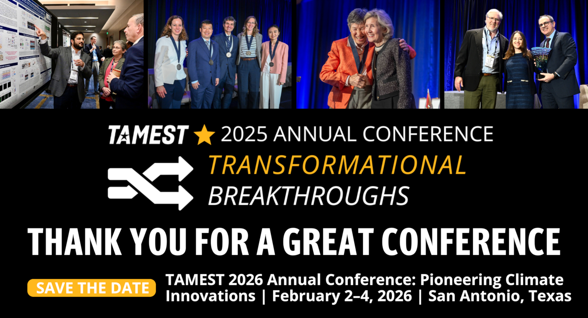 TAMEST 2025 Annual Conference Thank You