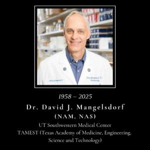TAMEST Member David J. Mangelsdorf