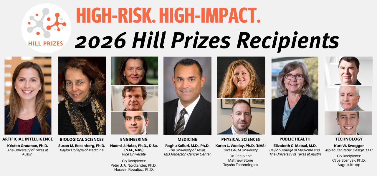 2026 Hill Prizes Announced