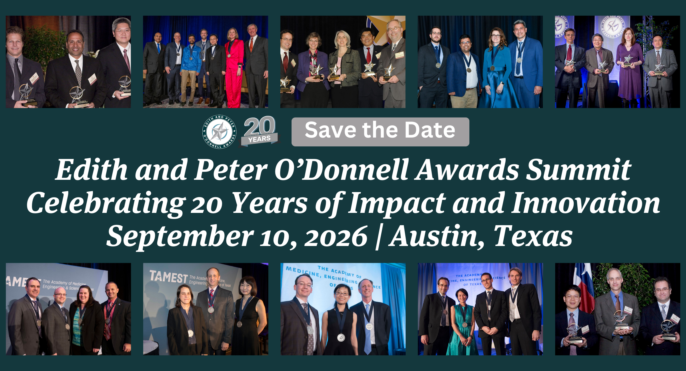 Edith and Peter O’Donnell Awards Summit: Celebrating 20 Years of Innovation and Impact