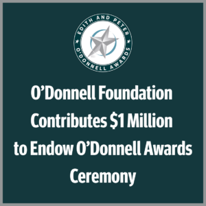 1M Gift O'Donnell Foundation