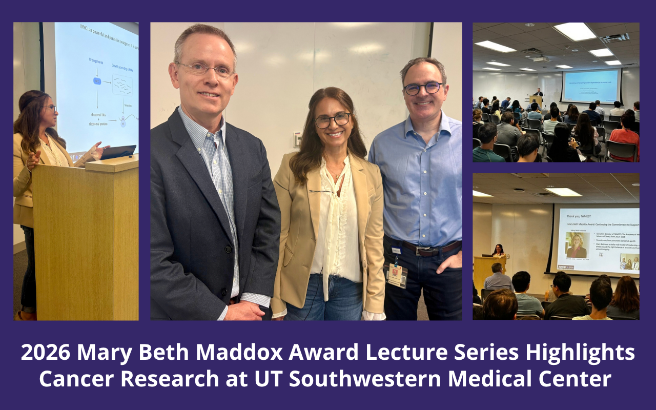 2026 Mary Beth Maddox Award Lecture at Baylor College of Medicine